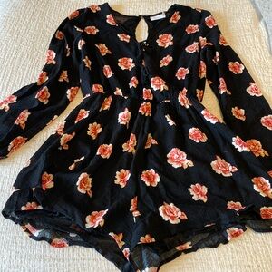 Floral Romper